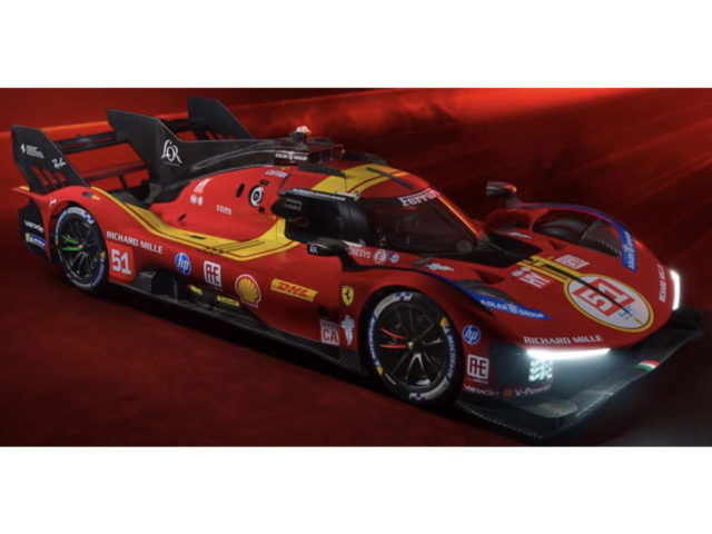 Ferrari 499P 3.0L TURBO V6 #51 PIER GUIDI/CALADO/GIOVINAZZI 3rd 24H LE MANS 2025