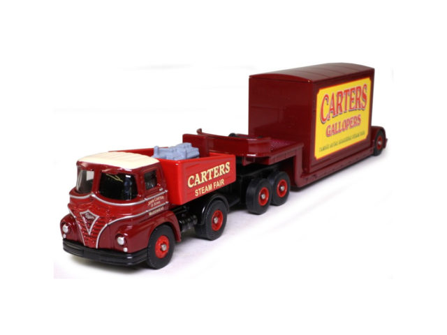 Foden BALLAST TRACTOR GENERATOR LOW LOADER W/CONTAINER LOAD - CARTERS STEAM FAIR