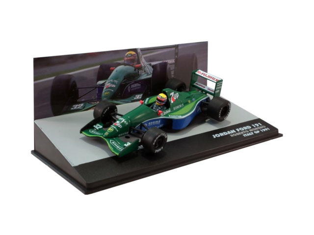 JORDAN FORD 191 #32 ROBERTO MORENO P10 ITALY GP 1991