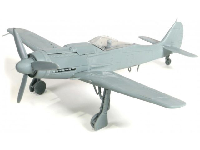 GERMAN FW 190 D-9 MODEL KITS SORAU GERMANY FEBRUARY 1945