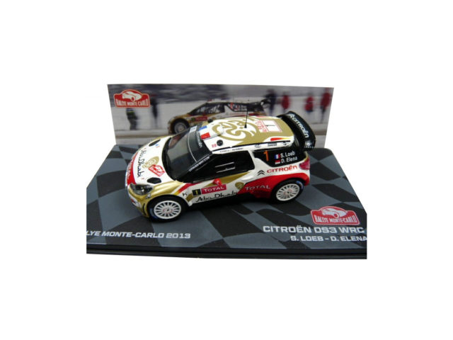 Citroen DS3 WRC #1 LOEB/ELENA WINNER RALLY MONTE CARLO 2013
