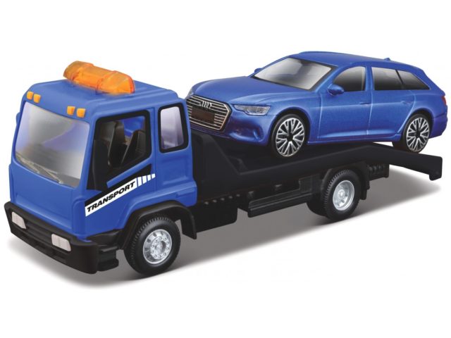 TOW TRUCK, CAR HAULER + AUDI A6 AVANT