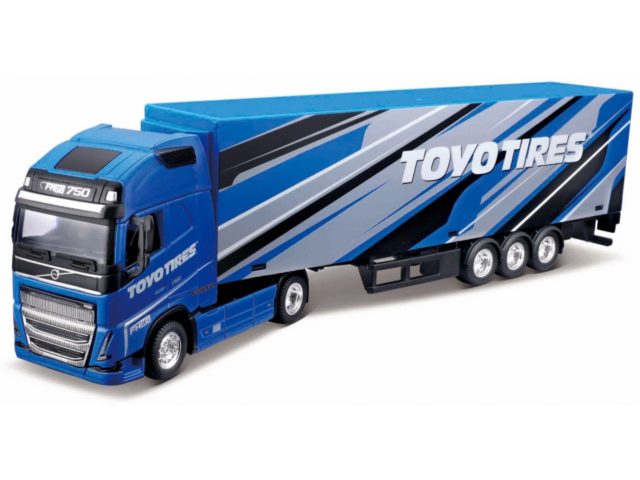 Volvo FH16 Globetrotter 750 XXL - LBWK - STREET FIRE Haulers with Trailer "TOYO TIRES"