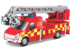 FIRE TRUCK WITH TUNABLE LADDER - MUNICIPAL VEHICLE