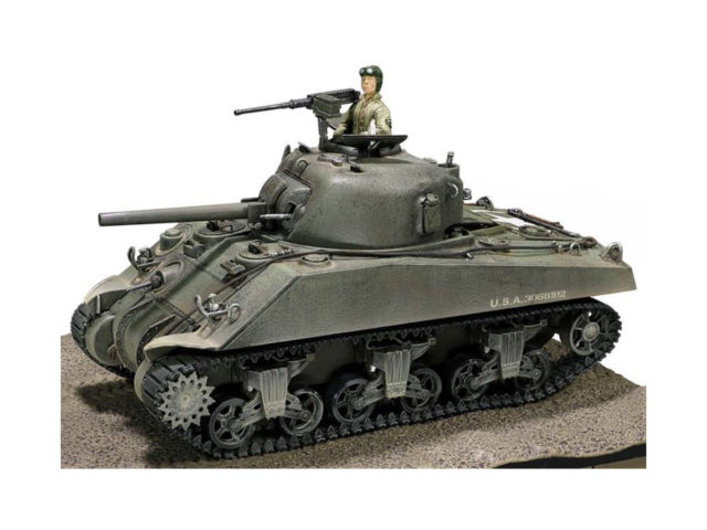 Sherman M4 (75) MEDIUM TANK VVSS SUSPENSION, 57° GLACIS & SMALL HATCHES U.S. 753th BATTALION 1944