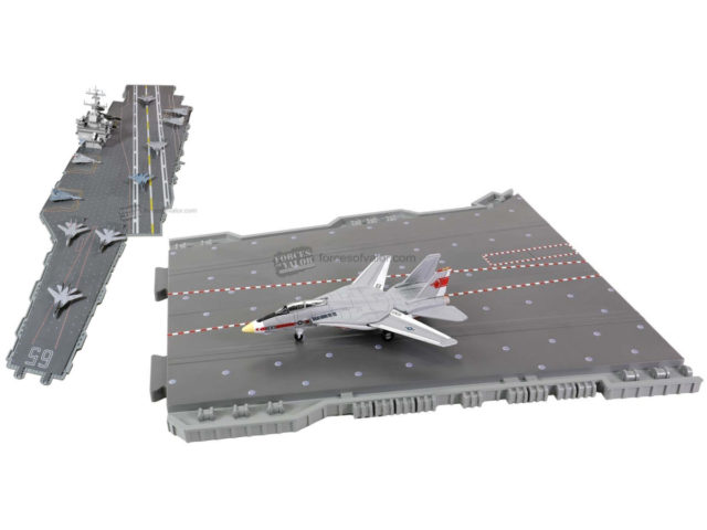 Grumman Aerospase F-14 TOMCAT SERIES FIGHTER Section #B deck + F-14A VF-1 “Wolfpack"