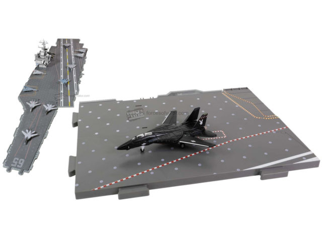 Grumman Aerospase F-14 TOMCAT SERIES FIGHTER Section #G deck + F-14A VX-4 “Evaluators"