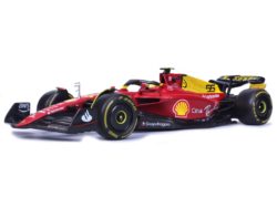Ferrari F1-75 #55 CALOS SAINZ 2022 WITH HELMET - Monza Livery 75th ANNIVERSARY VERSION