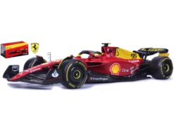Ferrari F1-75 #55 CAROLS SAINZ 2022 WITH HELMET - Monza Livery 75th ANNIVERSARY VERSION