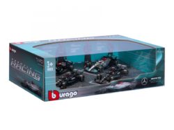 AMG PETRONAS F1 - W14 (2023) #44 - W14 (2023) #63 - W13 (2022) #44 - W12 (2021) #44 - 4 cars