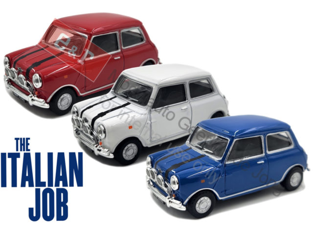 Mini COOPER 'The Italian Job' - 3 CAR SET