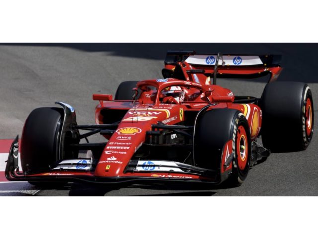 Ferrari SF-24 #16 CHARLES LECLERC WINNER MONACO GP 2024 With Helmet