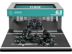 MERCEDES-AMG PETRONAS FORMULA ONE TEAM F1 W14 E PERFORMANCE #44 LEWIS HAMILTON 2023 - PIT PASS SET