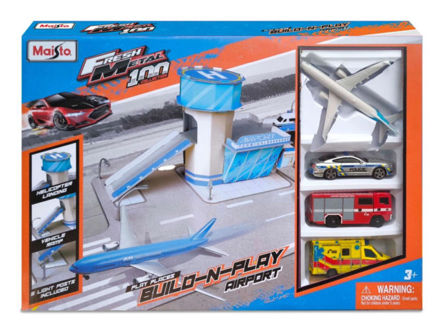 AIRPORT EMERGENCY BUILD-N-PLAY DELUXE PLAY SET